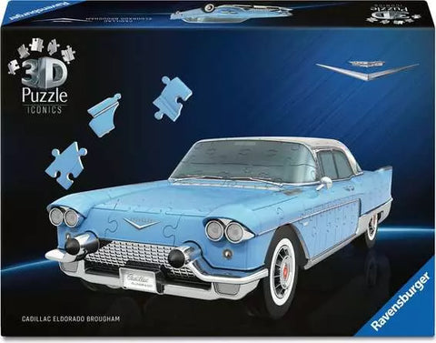 Ravensburger 174 Piece Puzzle: 3D Puzzle: Iconics Cadillac Eldor
