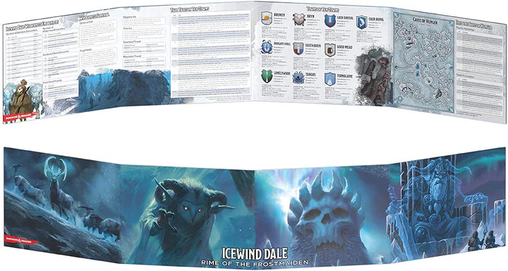 D&D DM Screen: Icewind Dale