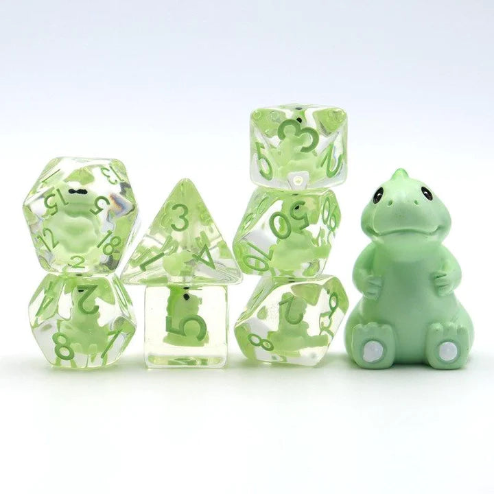 Foam Brain Games RPG Dice Set: Baby T-Rex