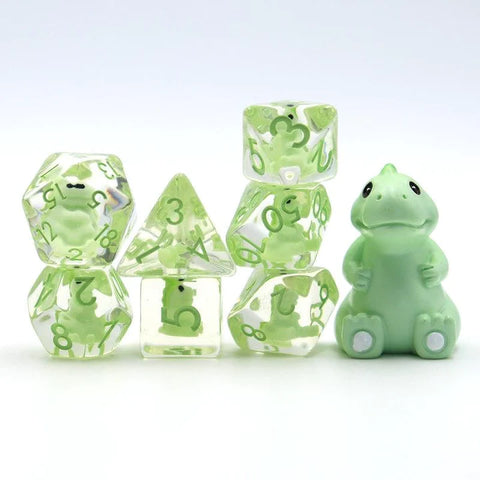 Foam Brain Games RPG Dice Set: Baby T-Rex