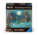 Ravensburger: 500 Piece: Wooden: Fantasy Forest