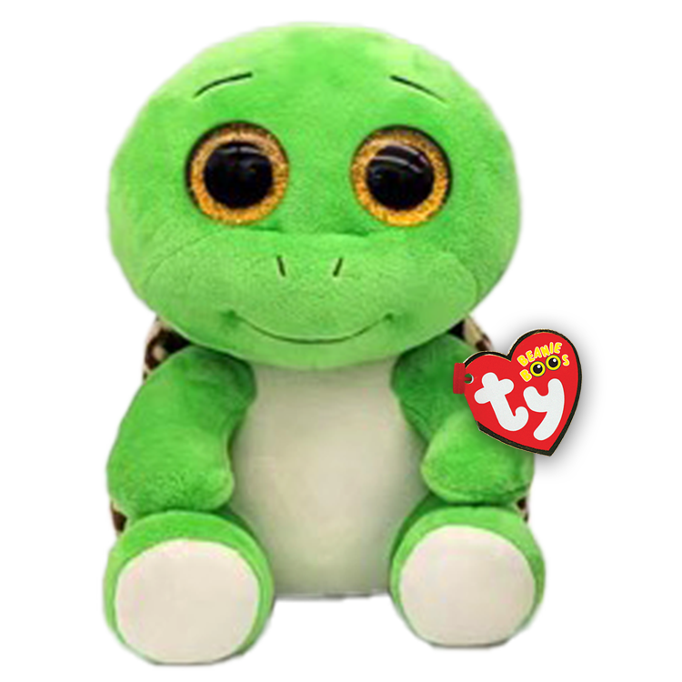 TY: Beanie Boos: Medium: Turbo (Green Turtle)