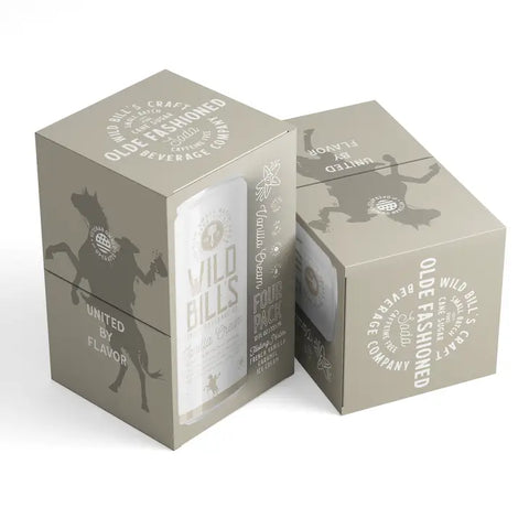4 Pack: Wild Bill's Craft Beverage: Vanilla Cream