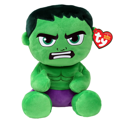 TY: Original Beanie Babies: Medium: Hulk (Marvel)