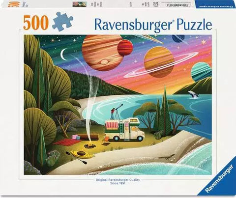 Ravensburger 500 Piece Puzzle: Camp Sight