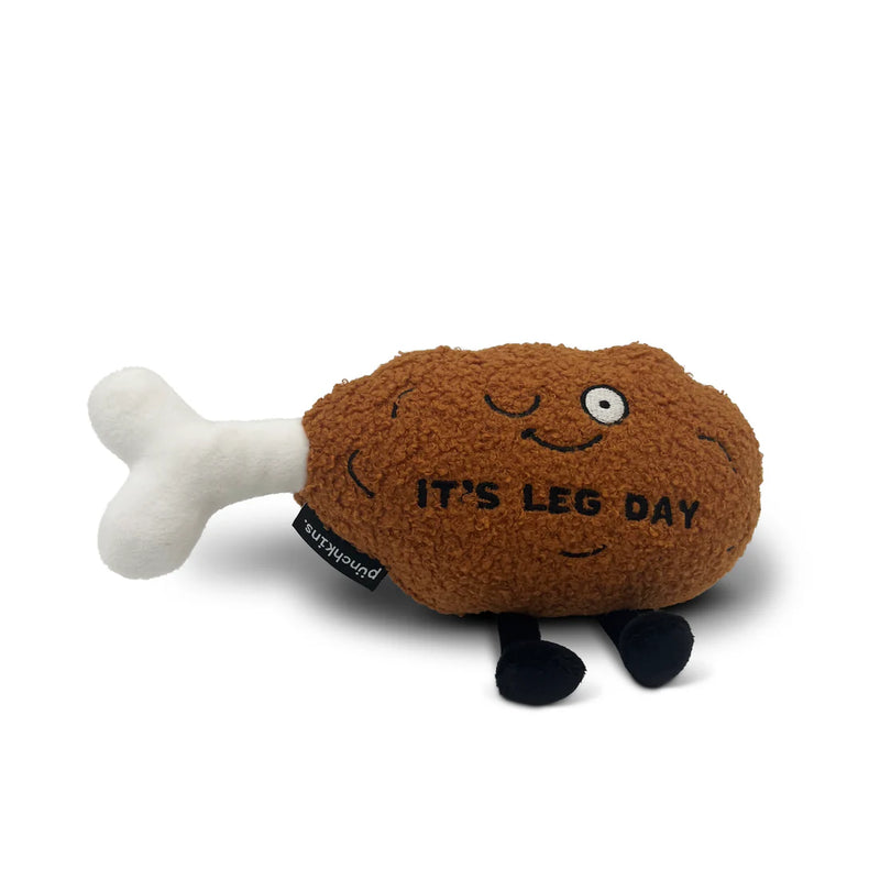 Punchkins: Plush Dumpster Fire: "It’s Leg Day"