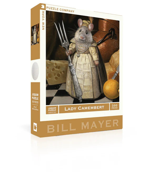 New York Puzzle Company: (500 Piece) Lady Camembert