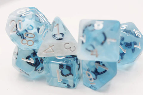 Foam Brain Games RPG Dice Set: Frozen Penguin
