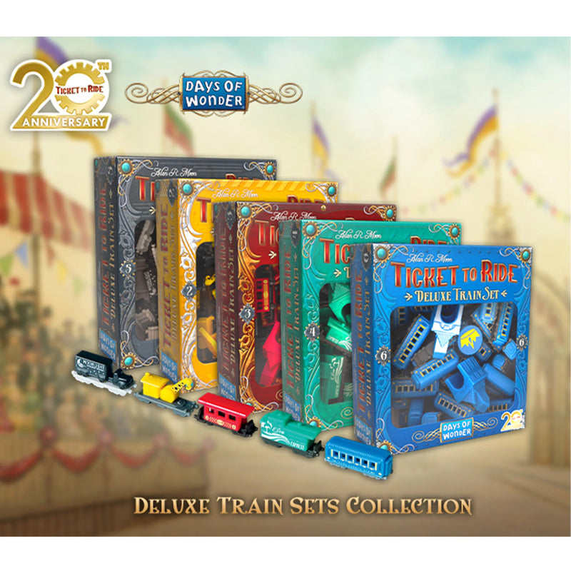 Ticket to Ride: 20th Anniversary Deluxe Train Set: