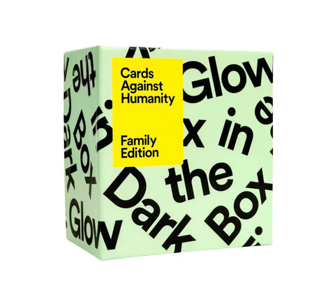Cards Against Humanity: Family Edition: Glow in the Dark Box