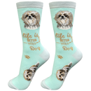 Life is Better Socks: Shih Tzu Tan