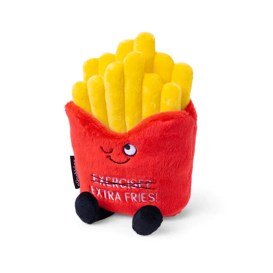 Punchkins: Plush French Fries: "Exercise Extra Fries"