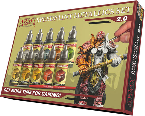 Army Painter: Speedpaint Metallics Set 2.0