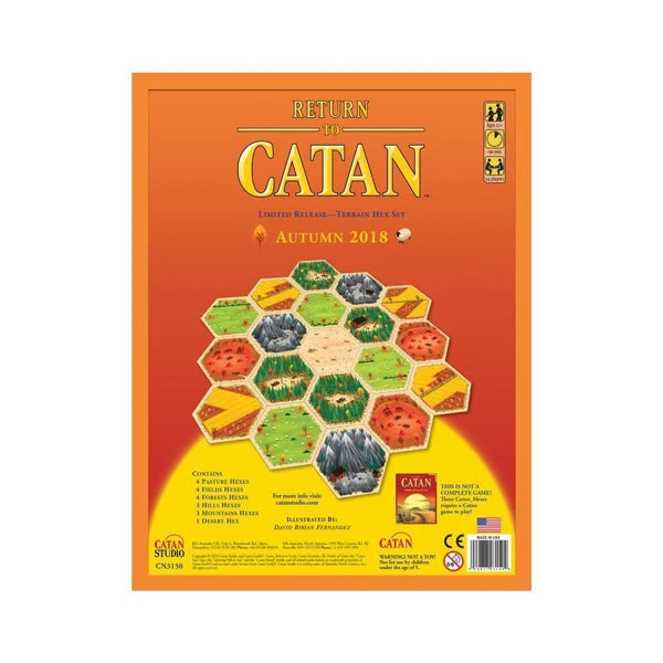 Catan Autumn Hexes