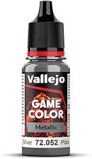 Vallejo: 12ml: Game Color: Metallic: Silver
