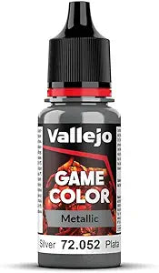 Vallejo: 12ml: Game Color: Metallic: Silver
