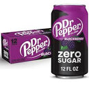 12oz Can: Dr. Pepper Blackberry Zero Sugar