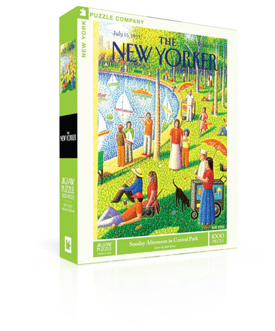 New York Puzzle Company: (1,000 Piece) Sunday Afternoon in Central Park
