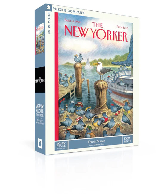 New York Puzzle Company: (1,000 Piece) Tourist Season