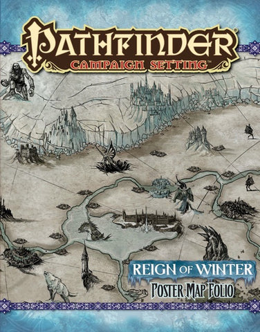 Pathfinder Campaign Setting - Reign of Winter Poster Map Folio
