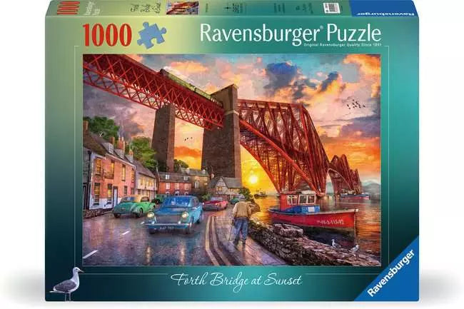 Ravensburger: 1000 Puzzle: Forth Bridge at Sunset