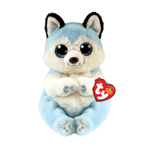 TY: Original Beanie Babies: Small: Thunder Blue Husky