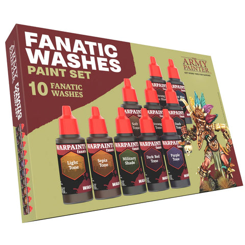 Army Painter: Fanatic: Washes Paint Set