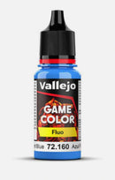 Vallejo: 12ml: Game Color: Fluo: Fluorescent Blue