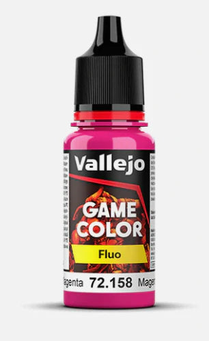 Vallejo: 12ml: Game Color: Fluo: Fluorescent Magenta