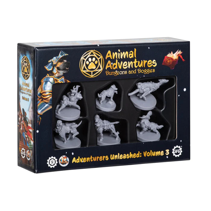 Animal Adventures RPG: Adventurers Unleashed: Volume 3
