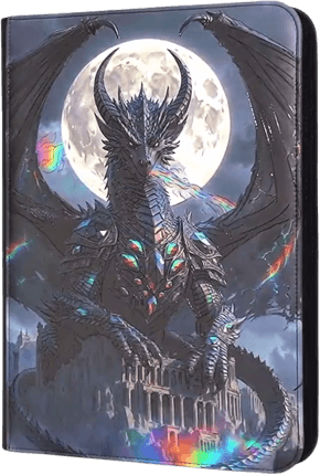 Maggot Labs: 9-Pocket Zippered Binder: Obsidian Sovereign