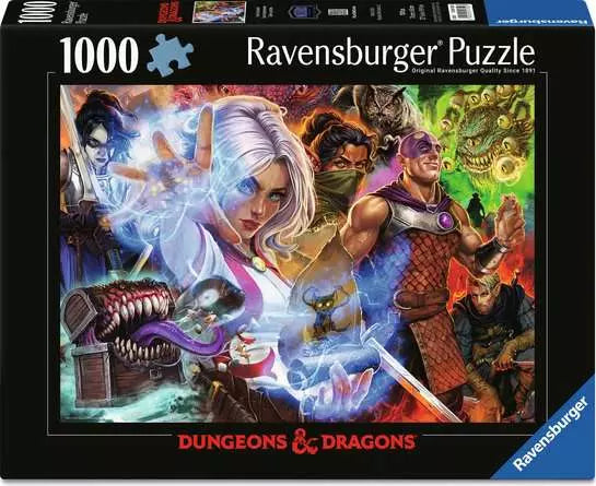 Ravensburger 1000 Piece Puzzle: Dungeons & Dragons: Quest Accepted