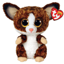 TY: Beanie Boos: Medium: Binky (Brown Bush Baby)