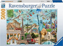 Ravensburger: 5000 Pieces: Big City Collage