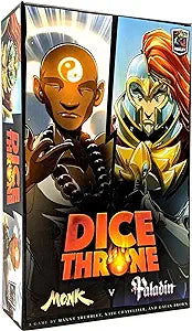 Dice Throne Season One Rerolled: Monk vs Paladin (Battle 2)