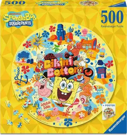 Ravensburger 500 Piece Puzzle: SpongeBob Squarepants