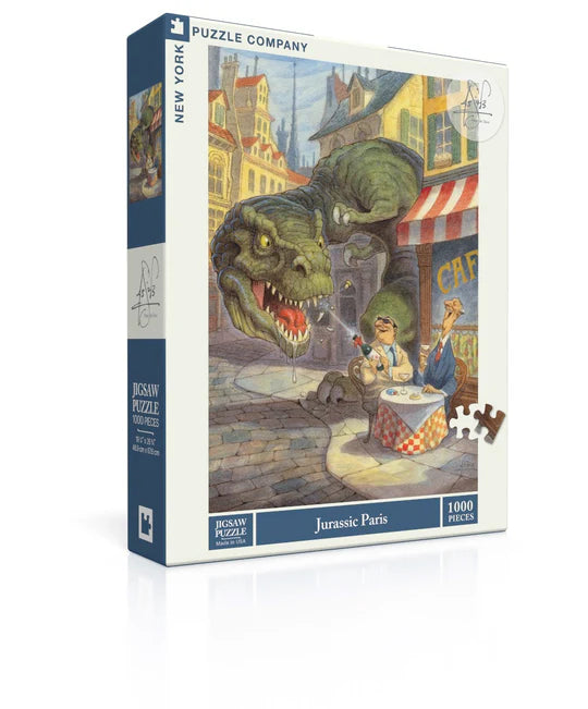 New York Puzzle Company: (1,000 Piece) Jurassic Paris