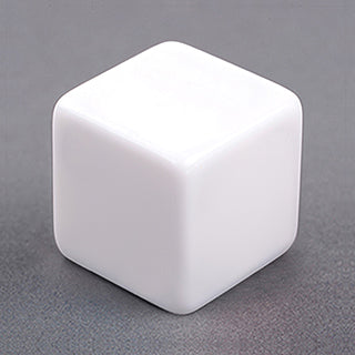 Blank White Dice