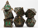 Foam Brain Games: Metal RPG Dice Set: Quiver of Arrows: Ancient Forest