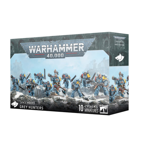 WarHammer 40,000: (Space Wolves) Grey Hunters