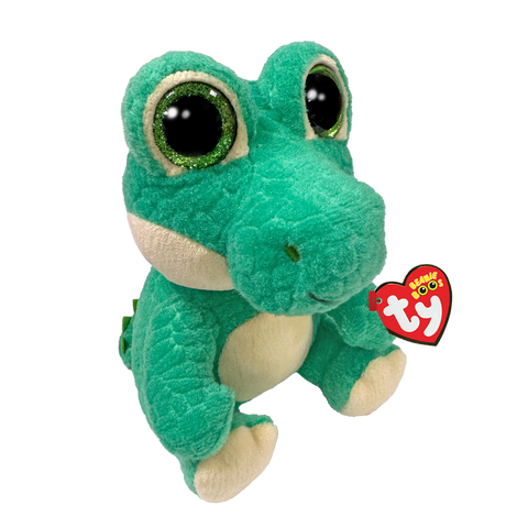 TY: Original Beanie Babies: Small: Ernie (Green Alligator)