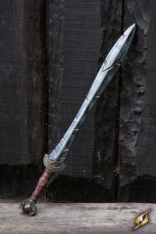 Iron Fortress: Battleworn Celtic Leaf Sword 100cm