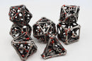 Foam Brain Games: Metal RPG Dice Set: Hollow: Vampire Bones