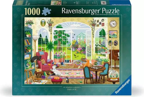 Ravensburger 1000 Piece Puzzle: Summer Garden Parlour