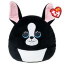 TY: Squishy Beanies: Large: Tink (Black and White Dog)