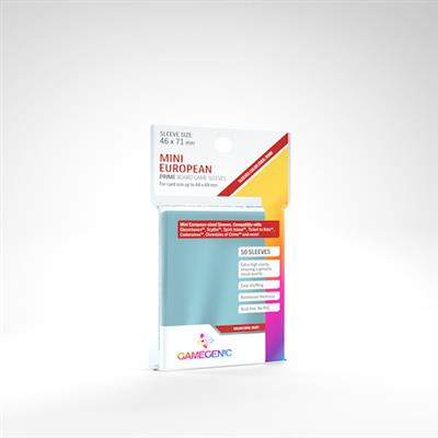 Gamegenic - Prime Mini European-Sized Sleeves 46 x 71 mm