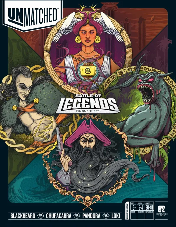Unmatched: Battle of Legends: Volume Three