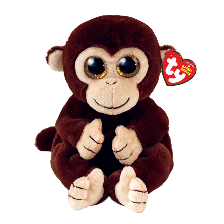 TY: Original Beanie Babies: Small: Matteo (Brown Monkey)