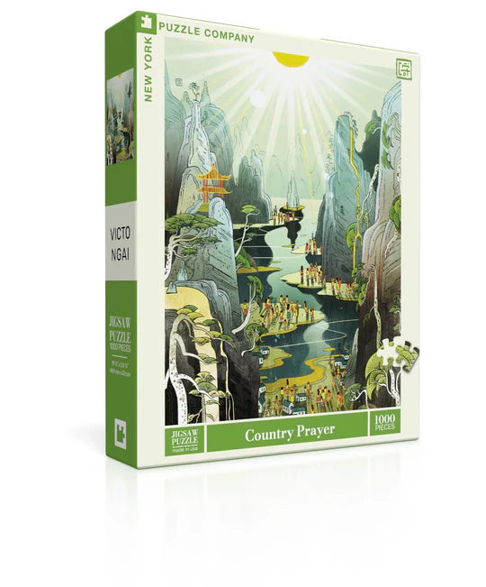 New York Puzzle Company: (1,000 Piece) Country Prayer