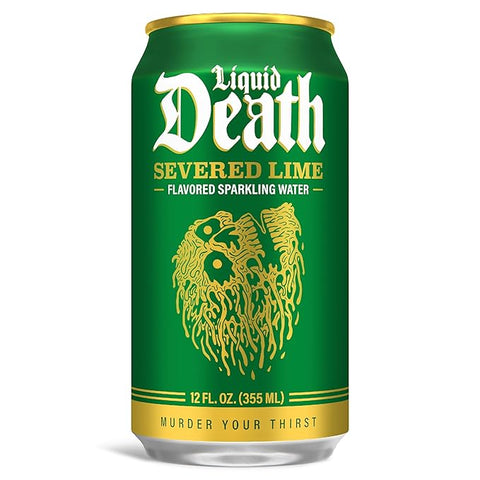 12oz Can: Liquid Death: Severed Lime